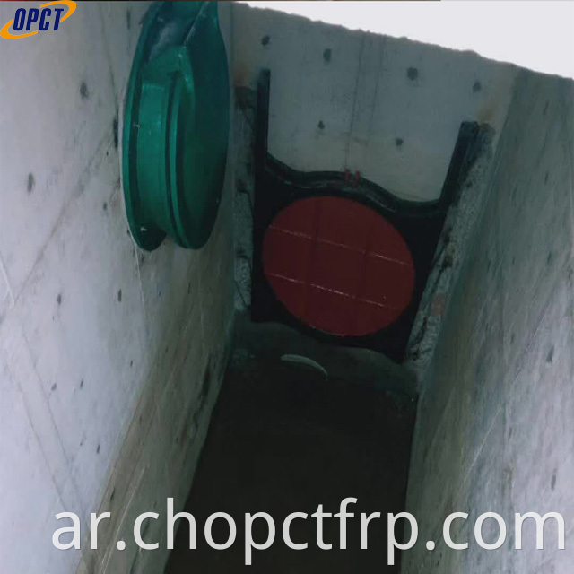 FRP Fiberglass Righ Valve for FRP Flap Gate Dript